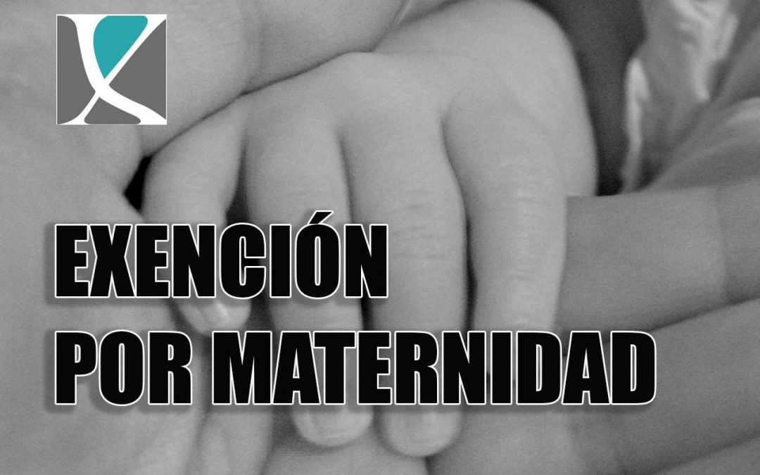 Exenciones fiscales en la prestación por maternidad